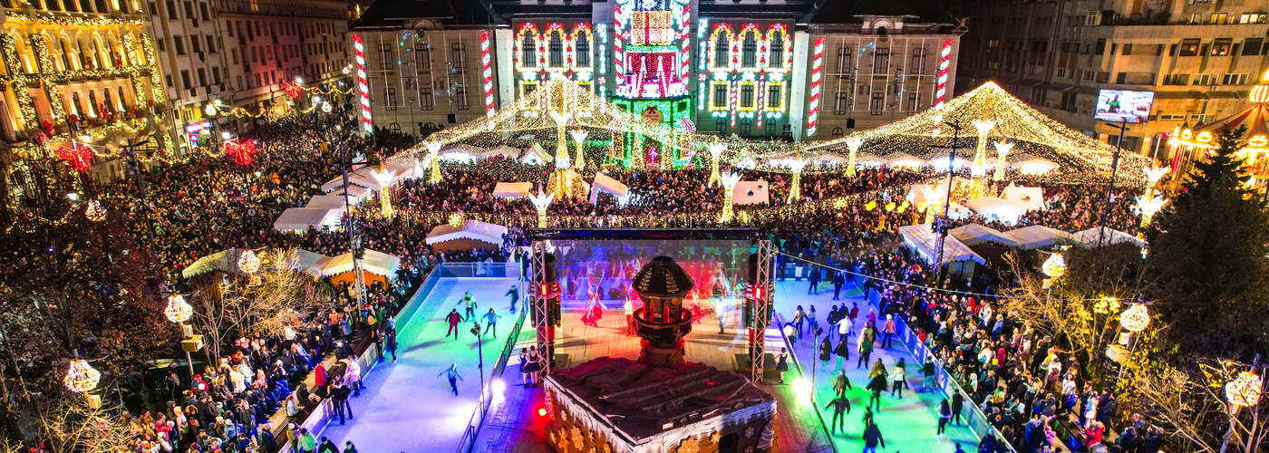 Коледен базар Крайова Румъния